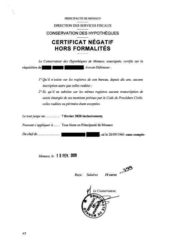 波兰土地登记提取文件《monaco-extract-real-estate》高清PDF原件下载 高清原件/PDF/PSD下载 - 地址证明风控解除