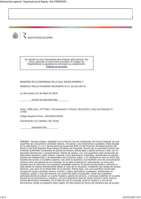 西班牙土地登记提取文件 – spain-title-deed.pdf 高清扫描件