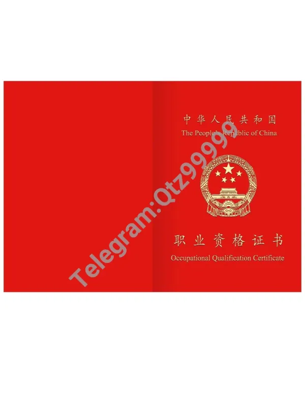 China Psychological Counselor Certificate心理咨询师职业资格证书PS/PSD模板