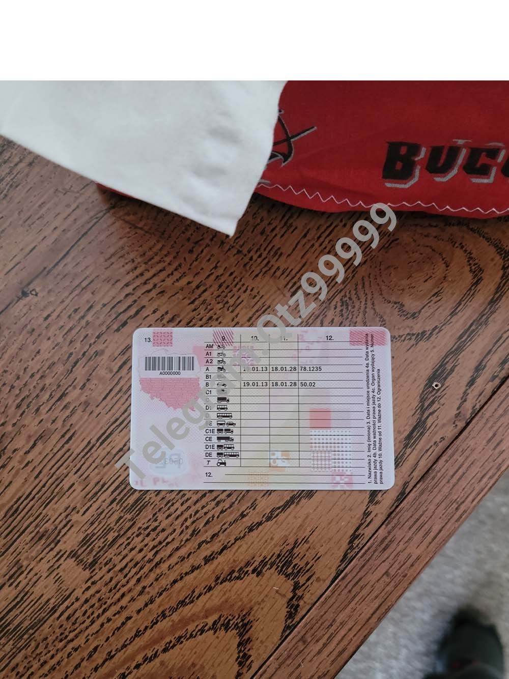 欧盟|Poland Driver License Template波兰驾照/驾驶证PS/PSD模板(打印版) 高清原件/PDF/PSD下载 - 地址证明风控解除