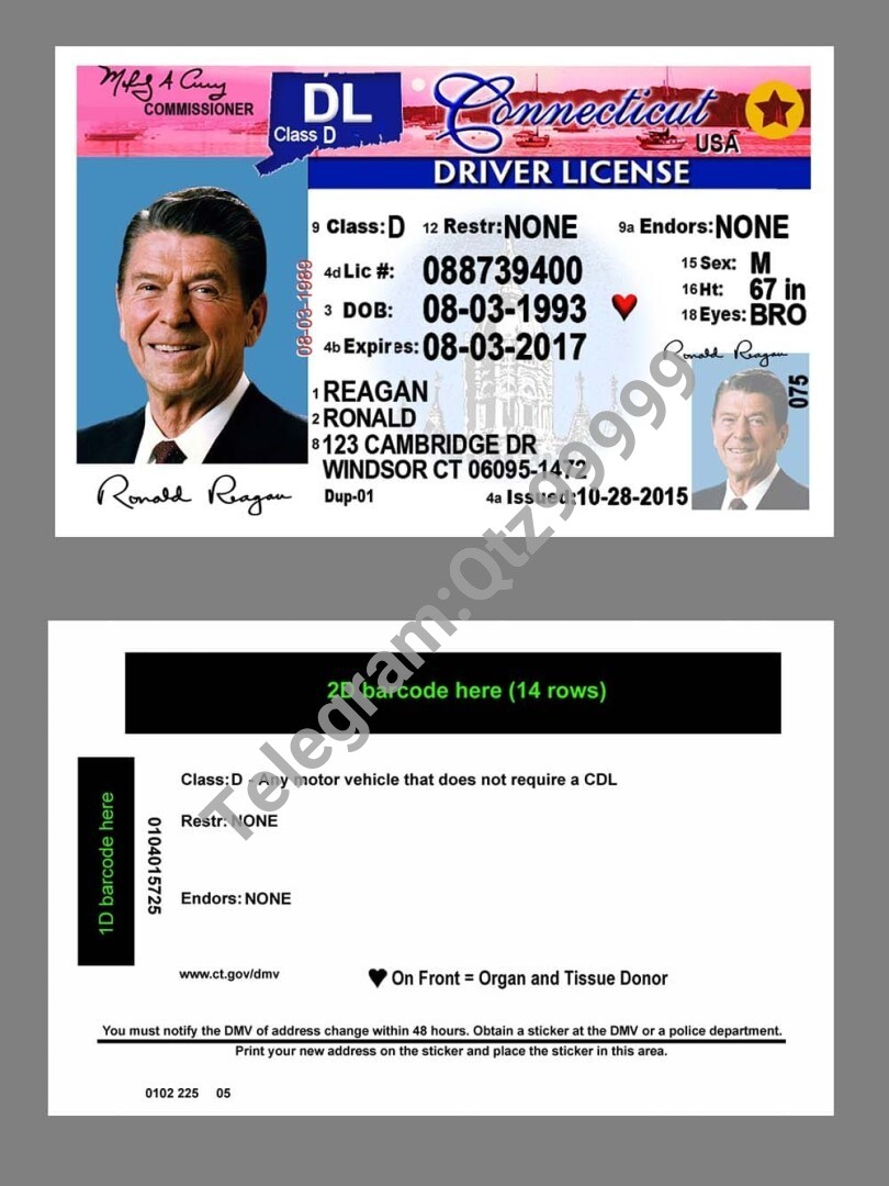 美国|Connecticut康涅狄格州驾照/驾驶证PSD/Photoshop/PS模板(打印版) 高清原件/PDF/PSD下载 - 地址证明风控解除